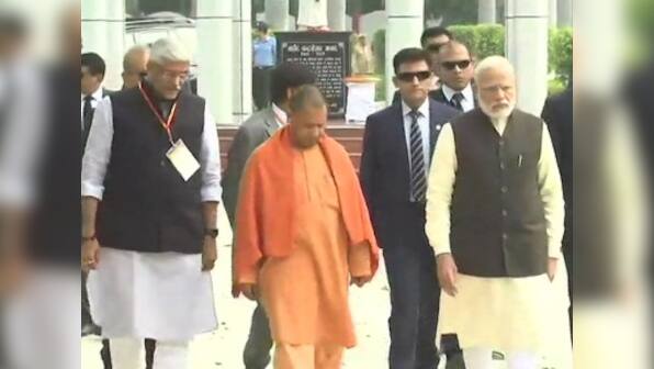 Narendra Modi chairs first meet on Namami Gange project in Kanpur with CMs of Uttar Pradesh, Bihar, Uttarakhand