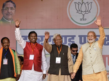 Jharkhand Assembly election: At Khunti, Narendra Modi attacks Congress-JMM alliance over 'politics of deception', says only BJP can ensure development Jharkhand Assembly election: At Khunti, Narendra Modi attacks Congress-JMM alliance over 'politics of deception', says only BJP can ensure development