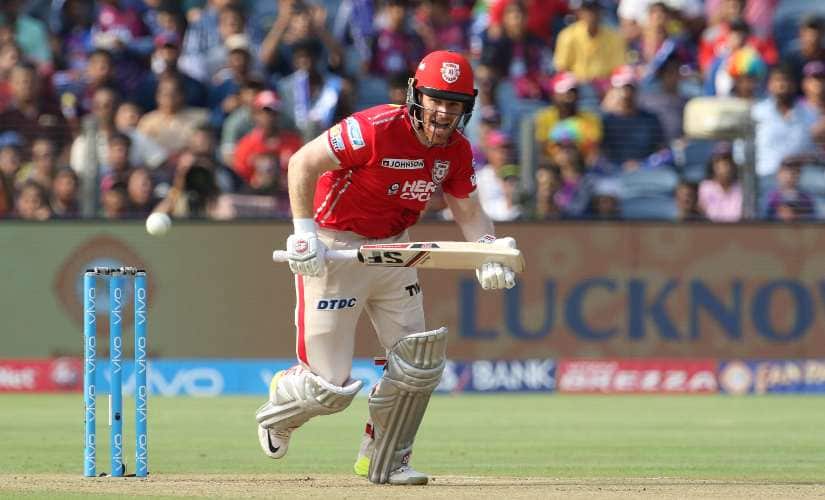 Eoin Morgan’s four IPL games for Kings XI had nothing in it to recall fondly – four games brought with them a top score of 26, while the strike rate was a quite ordinary 104.83. Sportzpics 