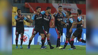 ISL 2019-20: Ten-man Odisha survive late scare against Hyderabad to inch closer to top four with nervy victory