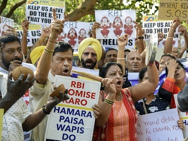 Over 50 PMC Bank depositors detained by Mumbai Police after protest; Uddhav Thackeray meets delegation, assures all help Over 50 PMC Bank depositors detained by Mumbai Police after protest; Uddhav Thackeray meets delegation, assures all help