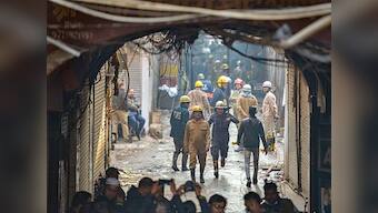 Modi, Kejriwal offer condolences to those affected by 'extremely horrific' fire in Delhi; BJP, Congress direct cadre to provide assistance