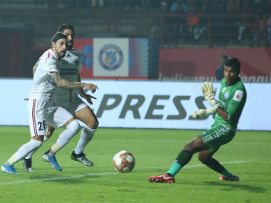 ISL 2019-20: Panagiotis Triadis' late goal helps NorthEast United salvage 1-1 draw against Jamshedpur FC ISL 2019-20: Panagiotis Triadis' late goal helps NorthEast United salvage 1-1 draw against Jamshedpur FC