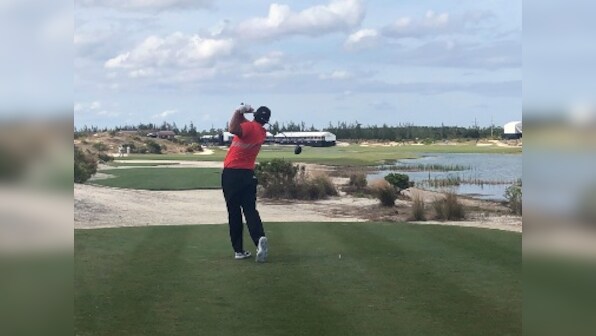 Hero World Challenge: Patrick Reed takes three-shot lead as Tiger Woods roars back into contention