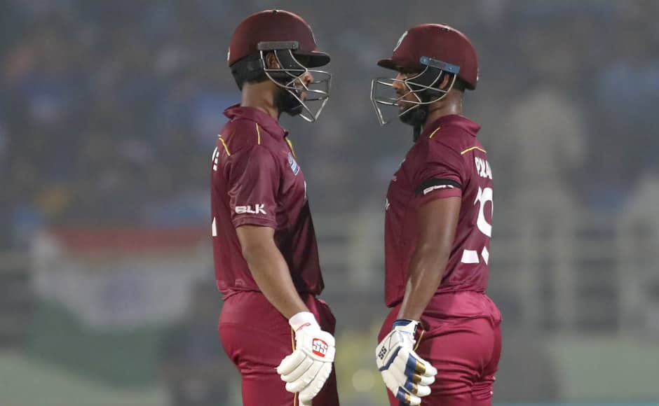 For the Windies, only Shai Hope (78) and Nicholas Pooran (75) crossed the half-century mark. Eventually, the visitors were bundled up for 280 and fell short in their chase by 107 runs. AP 