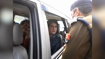 CAA protests: UP Police stops Rahul and Priyanka Gandhi from entering Meerut to meet kin of deceased agitators