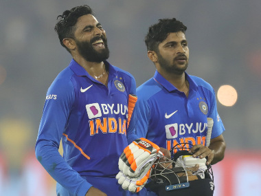 India vs West Indies: Twitterati hail Ravindra Jadeja as an 'absolute champion' after hosts' victory, call Shardul Thakur 'the No 4 that never was' India vs West Indies: Twitterati hail Ravindra Jadeja as an 'absolute champion' after hosts' victory, call Shardul Thakur 'the No 4 that never was'