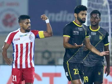 ISL 2019-20: Late Roy Krishna equaliser sees ATK come away with a point against debutants Hyderabad FC ISL 2019-20: Late Roy Krishna equaliser sees ATK come away with a point against debutants Hyderabad FC