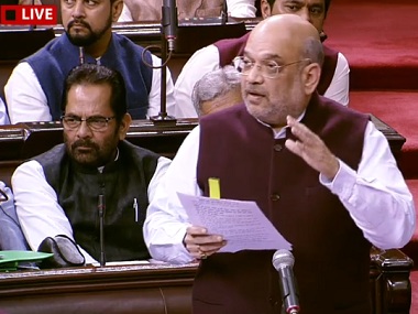 Rajya Sabha passes SPG Bill amid protests by Congress; Amit Shah says security for Gandhi family can't be a status symbol Rajya Sabha passes SPG Bill amid protests by Congress; Amit Shah says security for Gandhi family can't be a status symbol