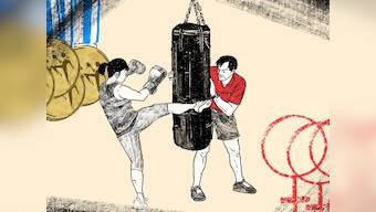 In Meghalaya's Smit village, community kickboxing classes offer a chance to beat gender stereotypes