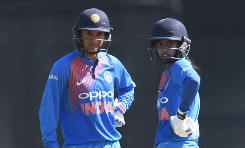 File photo Smriti Mandhana and Mithali Raj. AFP