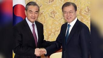 South Korea's Moon Jae-in calls for Chinese role in denuclearising Korean peninsula, ending stand-off with North