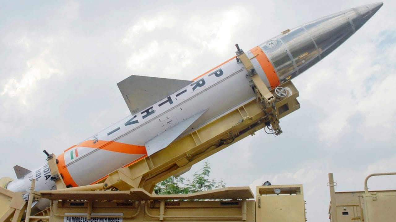 The Prithvi Defence Vehicle (PDV), which was modified for used in the March anti-satellite demonstration, is designed to intercept incoming ballistic missiles in the ex-atmosphere area, which is 50 km above the atmosphere. Image: AP