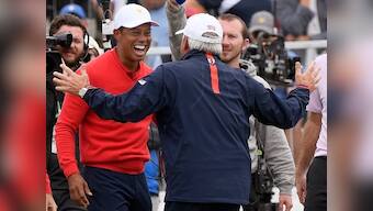 Presidents Cup 2019: Tiger Woods sets record for most victories as US team rallies to win title again