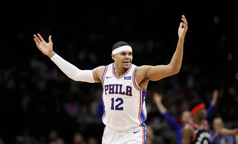 Tobias Harris scored 26 points and rookie Matisse Thybulle had a career-high 20 points. AP