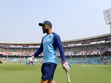 India vs West Indies: Virat Kohli sweats it out in optional training session ahead of third ODI as he aims to improve record at Barabati stadium India vs West Indies: Virat Kohli sweats it out in optional training session ahead of third ODI as he aims to improve record at Barabati stadium