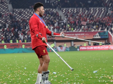 Premier League: Liverpool midfielder Alex Oxlade-Chamberlain sidelined for upcoming games in busy festive period with ankle injury Premier League: Liverpool midfielder Alex Oxlade-Chamberlain sidelined for upcoming games in busy festive period with ankle injury
