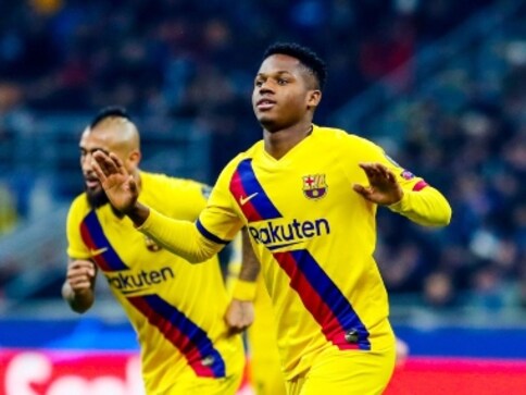 Champions League: Barcelona's 17-year-old Ansu Fati becomes youngest scorer in competition in 2-1 win over Inter Milan Champions League: Barcelona's 17-year-old Ansu Fati becomes youngest scorer in competition in 2-1 win over Inter Milan