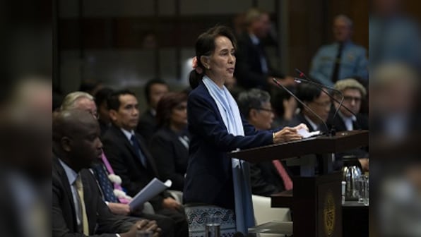 Aung San Suu Kyi denies allegations of genocide against Rohingya community at ICJ, says 2017 exodus was result of battle with insurgents