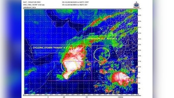 Record cyclone year for Arabian Sea sees another deep depression intensify into Cyclone Pawan; 2nd low pressure area may weaken