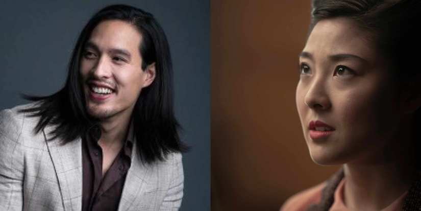 Desmond Chiam and Miki Ishikawa. Images from Twitter