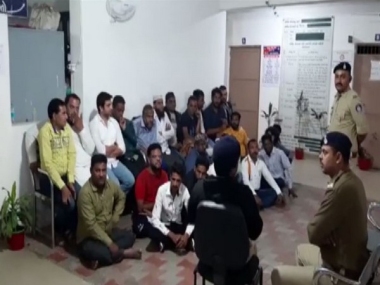 Protests against Citizenship Amendment Act in Ahmedabad turn violent; Congress corporator among 49 held for pelting stones at cops Protests against Citizenship Amendment Act in Ahmedabad turn violent; Congress corporator among 49 held for pelting stones at cops
