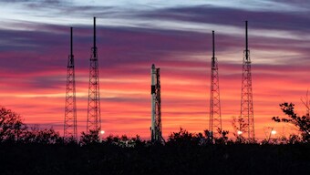 SpaceX launches its Crew Dragon with 'mighty' mice, beer barley, robot named Cimon onboard