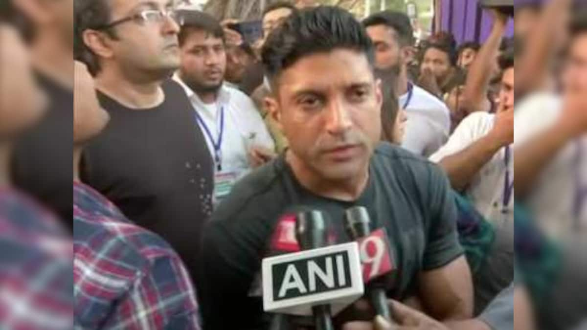 Farhan Akhtar, Sushant Singh, Swara Bhasker join Anti-CAA, NRC protest at Mumbai's August Kranti Maidan