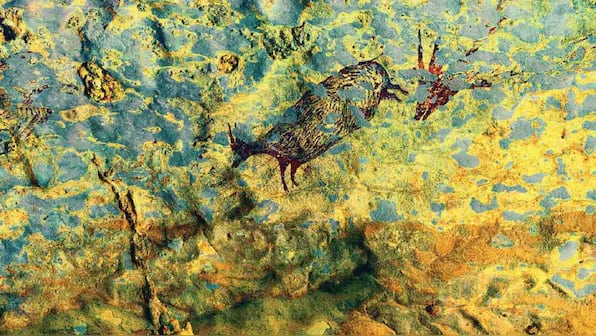 Indonesian cave paintings show the dawn of imaginative art and human spiritual belief