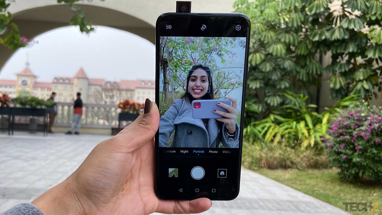 Selfie camera on the Honor 9X. Image: Nandini Yadav/tech2