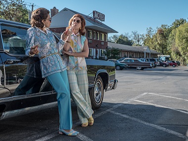 Dressing The Irishman: From polyester pantsuits to capo collars, how costume designers pulled off period's style Dressing The Irishman: From polyester pantsuits to capo collars, how costume designers pulled off period's style