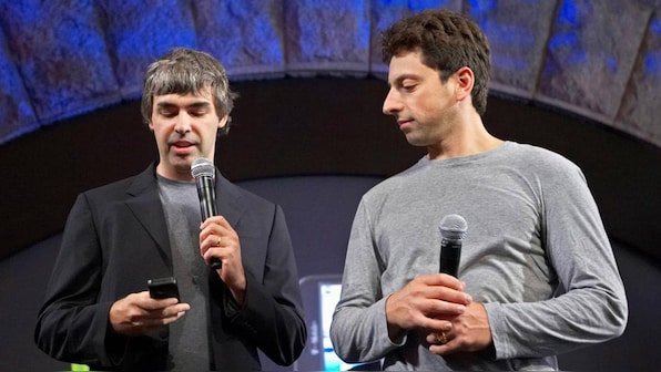 Google co-founders Larry Page and Sergey Brin have passed on the Alphabet baton