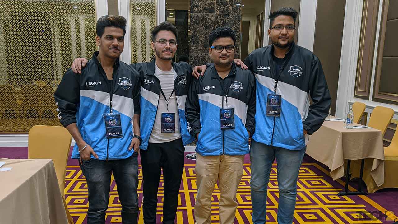 Indian Rivals team during an interview at Lenovo's Legion of Champions Series IV tournament. Image: Abhijit Dey/tech2