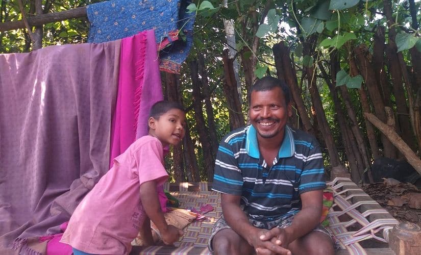 Anit Gidh, one of the victims of the assault in Garhwa’s Barkol village in August 2017. Firstpost/Natasha Trivedi