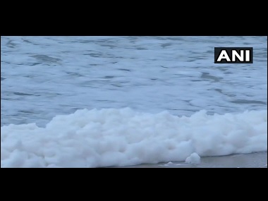 Chennai's Marina Beach froths with toxic foam: From crying foul to calling for an investigation, how Twitterati reacted Chennai's Marina Beach froths with toxic foam: From crying foul to calling for an investigation, how Twitterati reacted