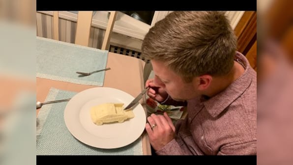 Man sculpts Tesla's new Cybertruck out of mashed potatoes; Twitter calls him 'Elon Mash'