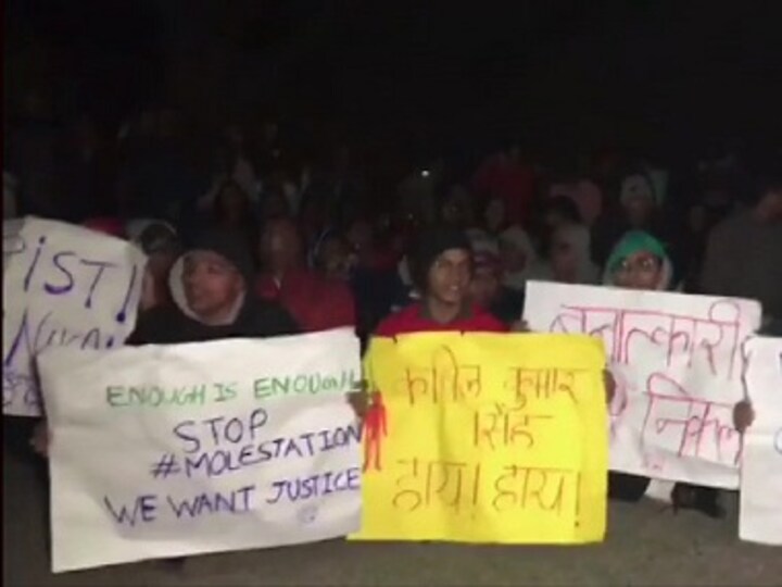 Junior doctors at Meerut medical college stage protests after resident doctor accuses department head of molestation