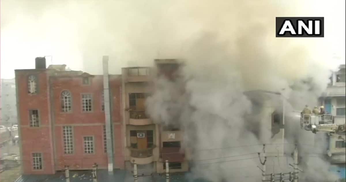 Massive blaze at shoe factory, neighbouring premise in Delhi’s Narela