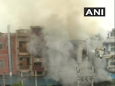 Massive blaze at shoe factory, neighbouring premise in Delhi’s Narela; 22 firetenders rushed to spot, three firemen injured, say reports Massive blaze at shoe factory, neighbouring premise in Delhi’s Narela; 22 firetenders rushed to spot, three firemen injured, say reports