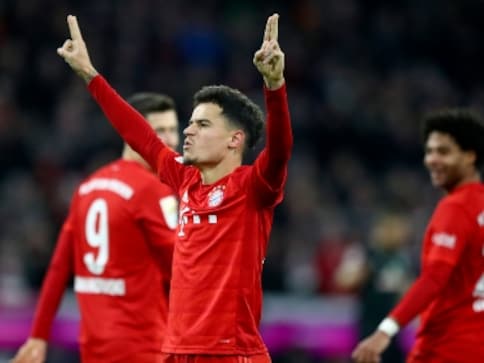 Bundesliga: Bayern Munich's Philippe Coutinho scores hat-trick in 6-1 rout of Werder Bremen; Borussia Dortmund win against Mainz Bundesliga: Bayern Munich's Philippe Coutinho scores hat-trick in 6-1 rout of Werder Bremen; Borussia Dortmund win against Mainz