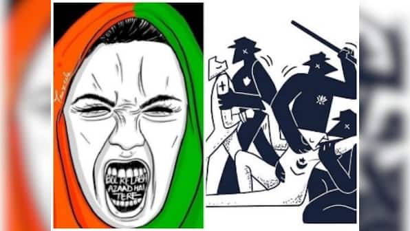 Amid anti-CAA, NRC protests, artists in India are creating — and sharing — a portrait of dissent