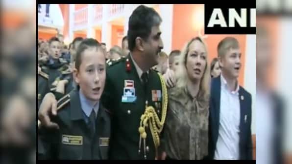 Viral video of Russian cadets singing 'Aye Watan' at event in Moscow makes Twitterati tear up