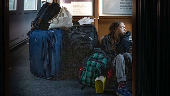 Greta Thunberg travels home for Christmas in a 'crowded' train, German railway responds