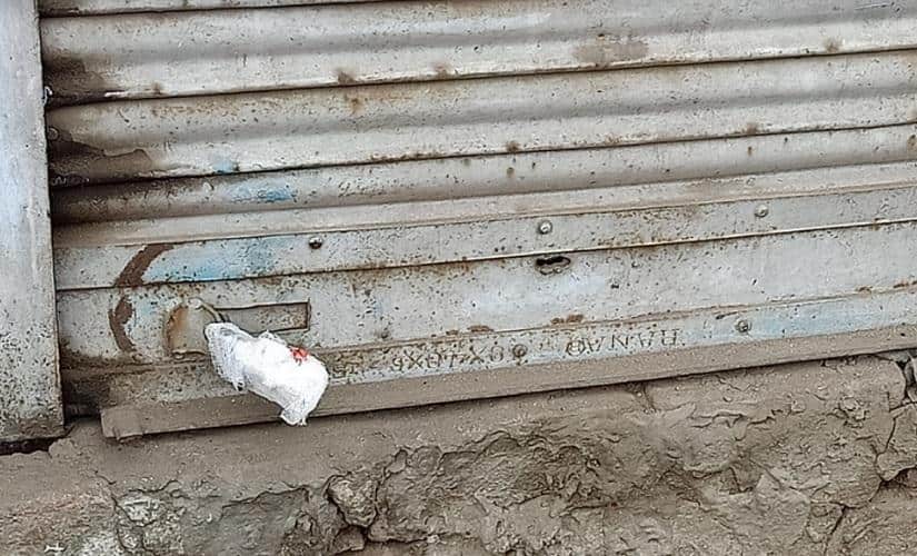 More than 50 such shops have been sealed by the police in Muzaffarnagar. Firstpost/Gulfam