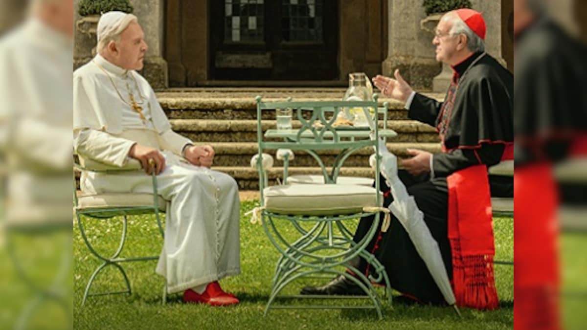 The Two Popes movie review: Anthony Hopkins-Jonathan Pryce Netflix film is a charming affirmation of faith