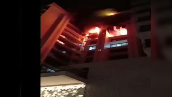 Major fire breaks out in Mumbai's Vile Parle; several people feared trapped in building, rescue operation underway