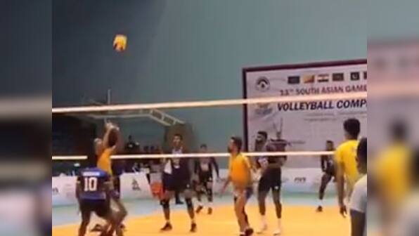 South Asian Games 2019: India beat Sri Lanka to set up final clash with Pakistan in men's volleyball competition