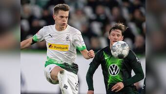 Bundesliga: Wolfsburg stun Gladbach 2-1 with stoppage-time winner, RB Leipzig claim top spot