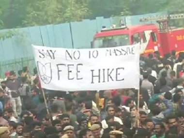 JNU Students' Union to move Delhi High Court today for quashing of new hostel manual that contains provisions for fee hike JNU Students' Union to move Delhi High Court today for quashing of new hostel manual that contains provisions for fee hike