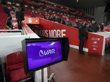 Fuenlabrada’s Cristobal Marquez shown second red card moments after having first overturned by VAR in match against Girona Fuenlabrada’s Cristobal Marquez shown second red card moments after having first overturned by VAR in match against Girona